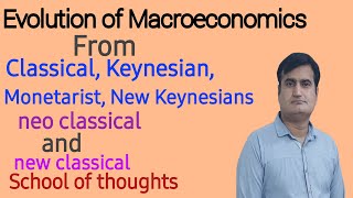 60 Evolution of Macroeconomics  History of Economic thoughts  Macroeconomic Origin and theories [upl. by Rusell129]