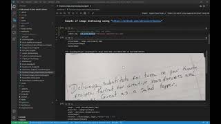 TesseractOCR extracting handwritten text [upl. by Ihcelek]