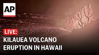 LIVE Kilauea volcano eruption in Hawaii [upl. by Fidole836]