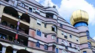 Darmstadt  Waldspirale mit HundertwasserHaus MerbitzZahradnik [upl. by Lennej959]