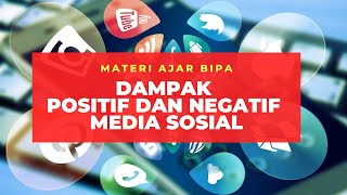 Dampak Positif dan Negatif Media Sosial Media Pembelajaran BIPA SAYEMBARABIPA2020 [upl. by Arlette]