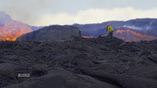 Kīlauea Volcano — Lava Scenes From Fissure 8 [upl. by Airbma]