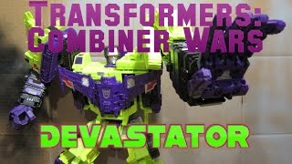 Transformers Combiner Wars Devastator Stop Motion Part 2 [upl. by Nador950]