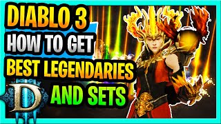 How to Get Legendaries items Diablo 3 And Set Items in 2021 Best Gear in Diablo 3 Farm Guide [upl. by Kciredor368]