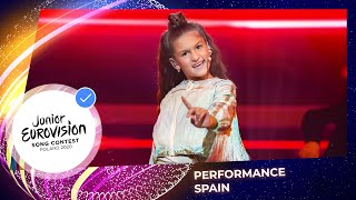 Spain 🇪🇸  Soleá  Palante at Junior Eurovision 2020 [upl. by Leira]