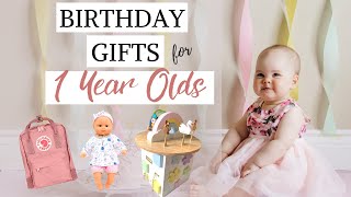 1 Year Old Birthday Presents  Baby amp Toddler Gift Ideas [upl. by Hedve950]