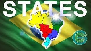 The states of Brazil explained Geography Now [upl. by Maurice]