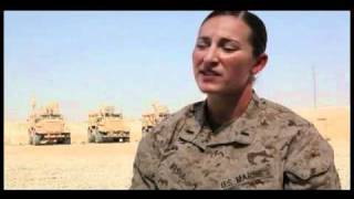 Female Marines in Afghanistan [upl. by Notluf]