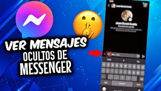 Cómo Encontrar Mensajes ocultos en MESSENGER [upl. by Dnalerb742]