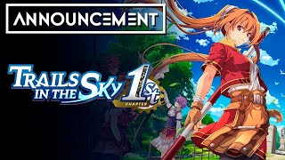 Trails in the Sky 1st Chapter  Announcement Trailer [upl. by Talia]