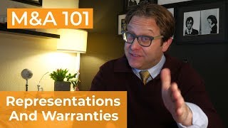 Representations and Warranties in Mergers and Acquisitions MampA [upl. by Assenev257]