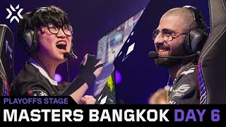 VALORANT Masters Bangkok  Playoffs  Day 1 [upl. by Dever]