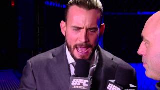 UFC 181 CM Punk Interview [upl. by Sassan]