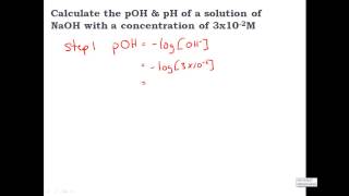 Calculating pH amp pOH H OH Acids amp Bases CLEAR amp SIMPLE [upl. by Kirimia340]