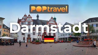 Walking in DARMSTADT  Germany 🇩🇪 4K 60fps UHD [upl. by Serle]