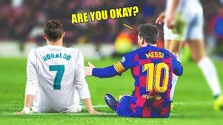 Ronaldo amp Messi Chats amp RESPECT Moments in Football [upl. by Ludovico463]