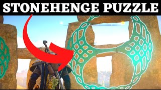 Stonehenge AC Valhalla Hamtunscire Standing Stone Puzzle Location Mystery Assassins Creed Valhalla [upl. by Trubow]