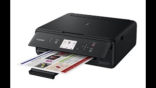 Canon PIXMA TS5150 AllInOne Inkjet Printer  Test [upl. by Prasad]