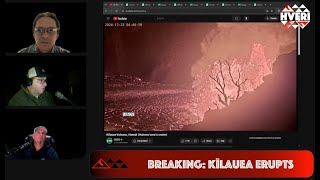 BREAKING Kilauea Volcano Erupts Inside Halemaʻumaʻu [upl. by Rabkin370]