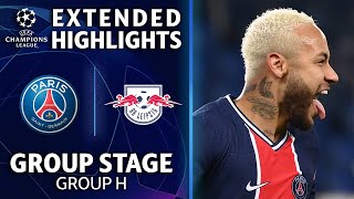 Paris SaintGermain vs RB Leipzig Extended Highlights  UCL on CBS Sports [upl. by Eiggep]