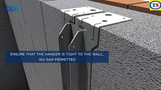 How To Fit A Joist Hanger l Toolstation [upl. by Bunker]