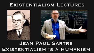 JeanPaul Sartre  Existentialism is a Humanism  Existentialist Philosophy amp Literature [upl. by Ynoep989]