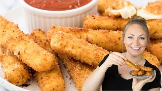 Turn String Cheese into Mozzarella Sticks [upl. by Ynnelg]