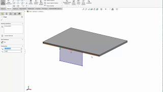 Customizing Sheet Metal Edge Flanges in SolidWorks [upl. by Golanka366]