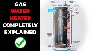 How a Gas Water Heater Works ✔ [upl. by Asimaj96]