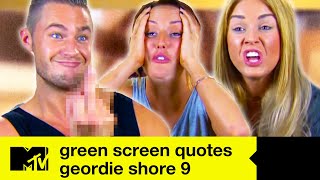 quotCharlottes Having A S Above My Headquot  Funniest Green Screen Quotes Part 2  Geordie Shore 9 [upl. by Dnomad832]