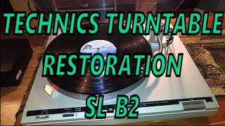 Technics SLB2 Turntable Repair  Servicing Adam HiFi [upl. by Zoe]