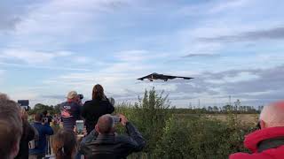 USAF B2 Spirit aka stealth bomber landing at RAF Fairford [upl. by Atinrahc]