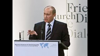 Putins famous Munich Speech 2007 [upl. by Ollecram]