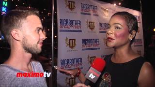 Lark Voorhies Interview quotBig Brother 16quot Finale Party Red Carpet [upl. by Daza]