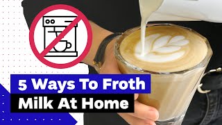 How To Froth Milk At Home Best Milk Frothers Review [upl. by Lara]