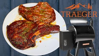 Traeger Steak  Smoked Ribeye Steak [upl. by Ingaberg]