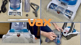 Vax Compact Power Carpet Washer Assembly amp Demonstration [upl. by Eiuqnom]