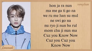 NCT U  Know Now Easy Lyrics [upl. by Guthry72]