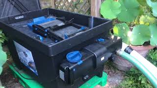 Oase External Pond Filter and Pump Test Review [upl. by Asirac]