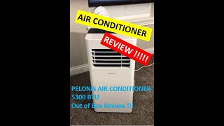 PELONIS AIR CONDITIONER 5300BTU REVIEW [upl. by Oretna272]