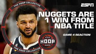 Nuggets vs Heat Game 4 Reaction Denver dominates to take 31 NBA Finals lead  The Hoop Collective [upl. by Amat]