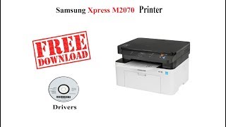 Samsung Xpress M2070  Free Drivers [upl. by Arlen990]