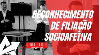 DIREITO DE FAMÍLIA Reconhecimento de filiação socioafetiva [upl. by Phenice]