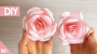 ► Cómo hacer una FLOR de PAPEL en 5 MINUTOS 😱🌺 [upl. by Sansbury]