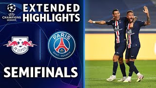 RB Leipzig vs Paris SaintGermain  Champions League semifinal highlights  UCL on CBS Sports [upl. by Riordan]