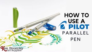 Pilot Parallel Pens  how to use [upl. by Demah]