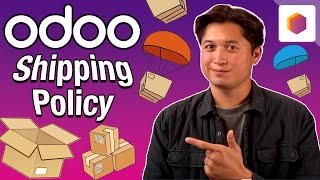 Shipping Policy  Odoo Inventory [upl. by Candide]