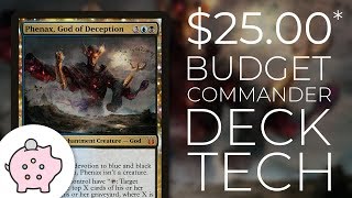 Phenax God of Deception  EDH Budget Deck Tech 25  Mill  Magic the Gathering  Commander [upl. by Air]