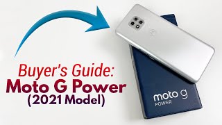 Moto G Power 2021  Beginners Guide Getting Started [upl. by Zellner]