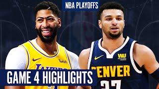 LAKERS vs NUGGETS GAME 4  Full Highlights  2020 NBA Playoffs [upl. by Loy]